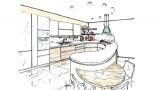 Come progettare una cucina curva