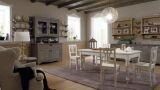 Come abbinare un tavolo shabby in soggiorno