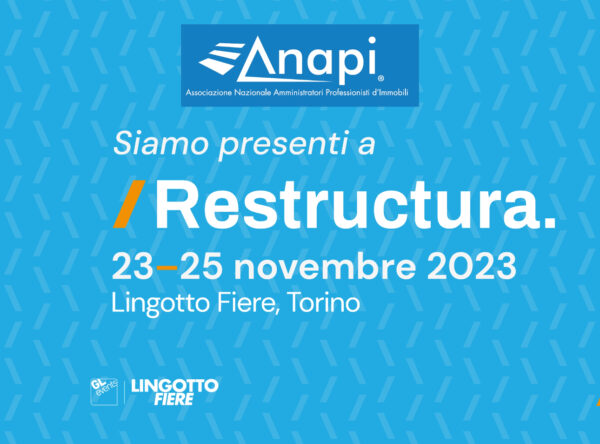 ANAPI parteciperà al Restructura 2023