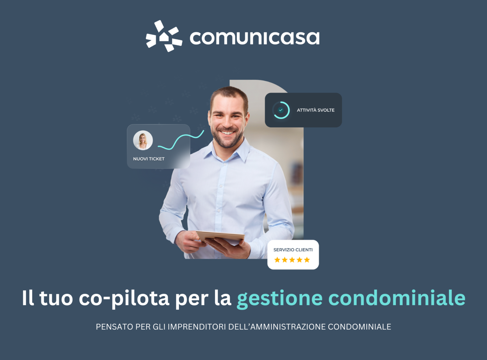 Come ottimizzare i flussi di lavoro interni negli studi di amministrazione condominiale? Ci pensa comunicasa