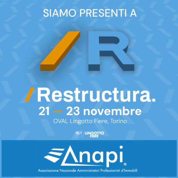 ANAPI sarà presente al Restructura 2024