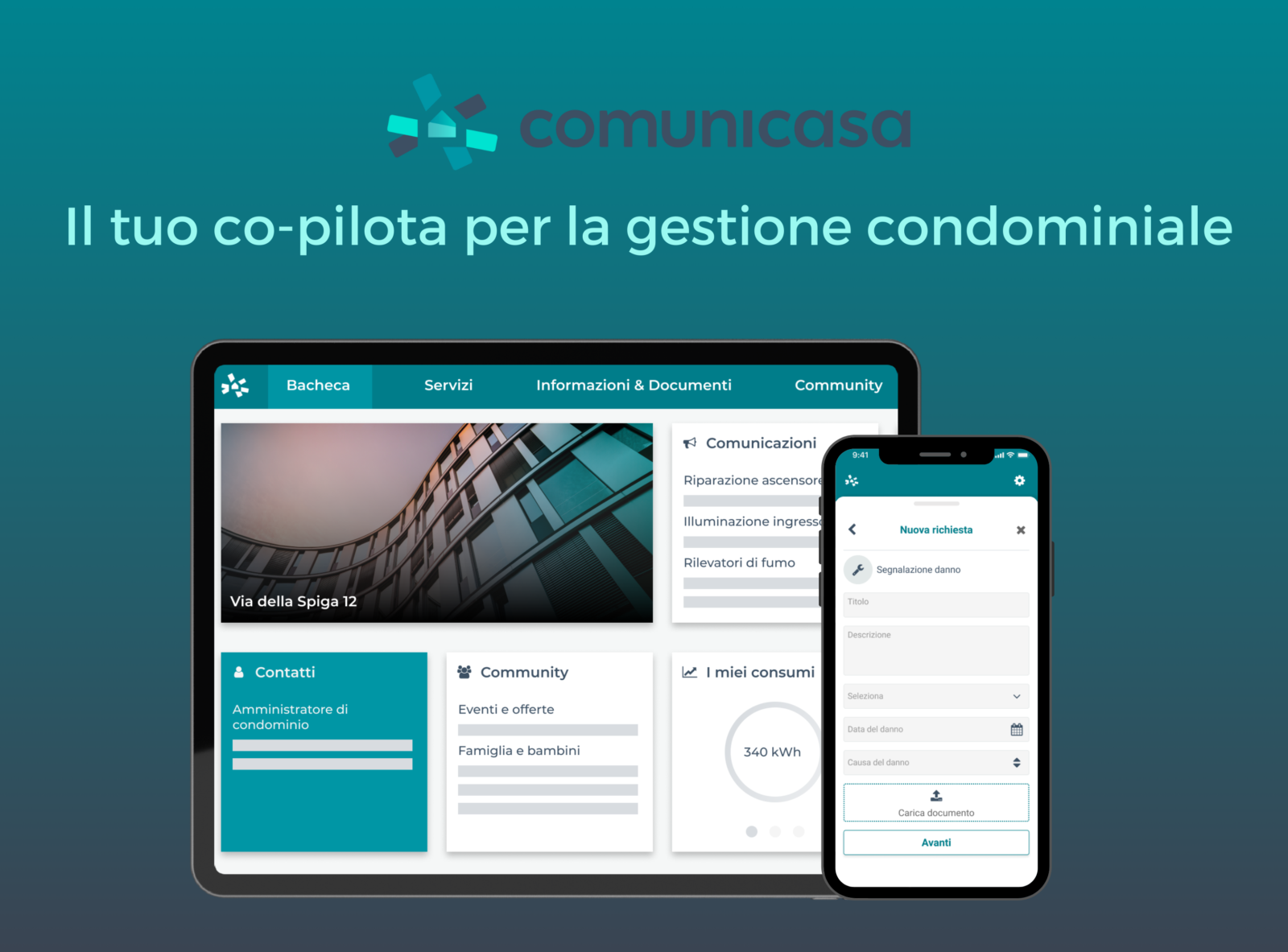 CRM Comunicasa: la memoria digitale dello studio di amministrazione condominiale