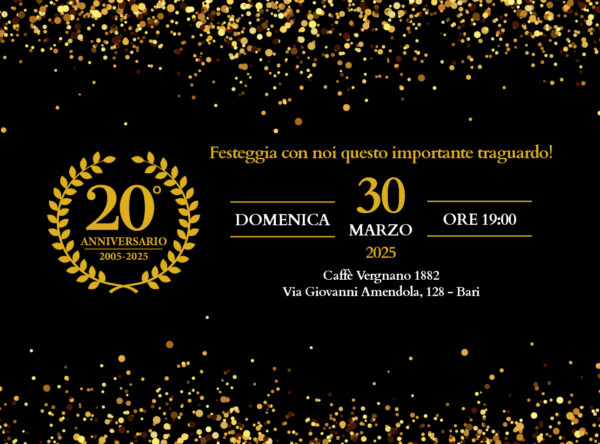 ANAPI celebra i suoi 20 anni di attività con un evento a Bari