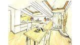 Cucina in mansarda: idee progettuali, soluzioni salvaspazio e consigli di design