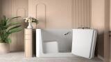 Vasche da bagno con sportello