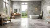 Piastrelle effetto cemento in bagno: limiti reali e problemi dopo l’uso